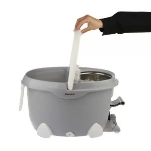 سطل وتی چرخشی پدال دار همارا باسبد پلاستیکی