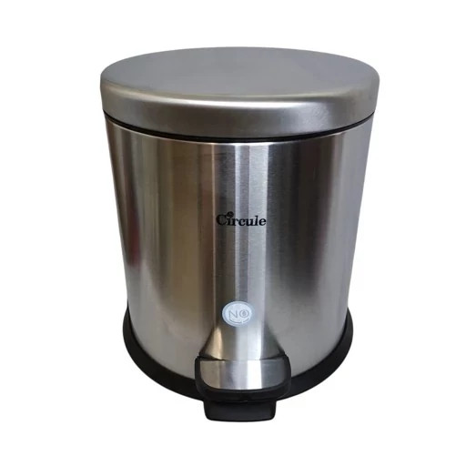 سطل پدال دار استیل 15لیتر سرکوله