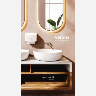جادستمال کاغذی سفید ورونا ایمن آب
